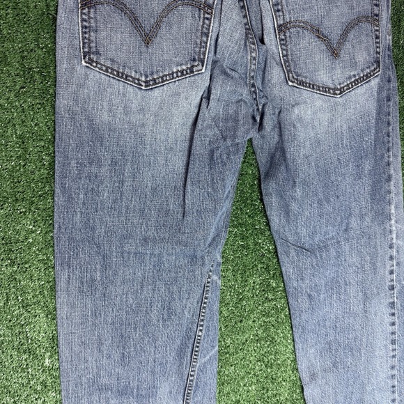 Vtg Levi 569 Loose Straight Jeans Mens 32x30 **Meas 32x31 Blue Denim Cotton Y2K - Picture 8 of 15
